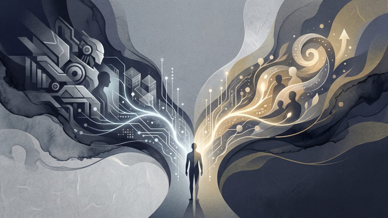 AIへの「恐怖」と「期待」の狭間で：リーダーが直視すべき「拡張」と「代替」の分岐点