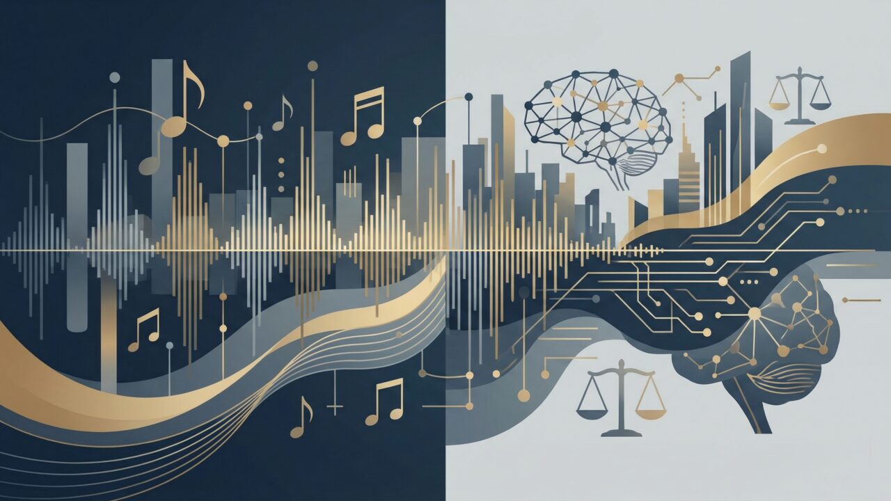 Google Geminiが音楽生成機能を統合：マルチモーダルAIの進化とビジネス活用における権利リスク