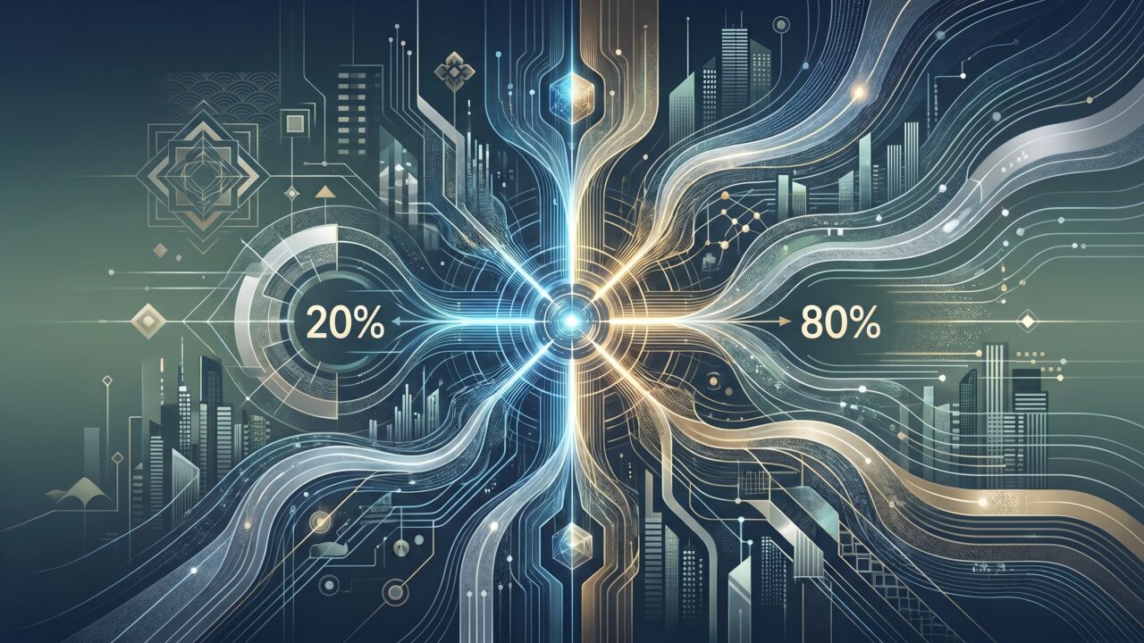 「80/20の法則」を応用したAIプロンプト術：日本企業が未知の領域を最速でキャッチアップするには